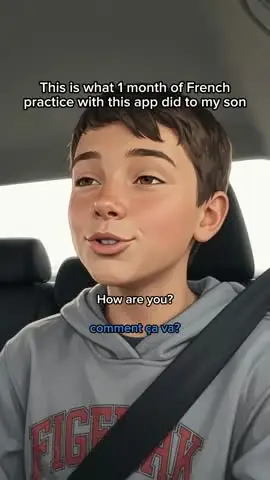 Kid speaking French | AI UGC ad