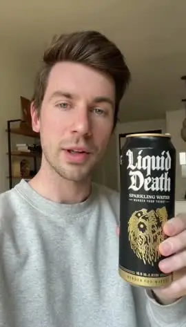 Sparkling water can | AI UGC review